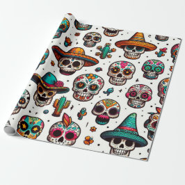 Svällning Papper för Halloween Presentpapper