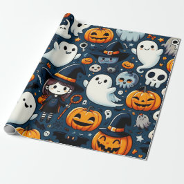 Svällning Papper för Halloween Presentpapper