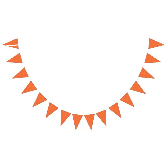 Svällning papper med mönster med orange, re vimplar (Alla)