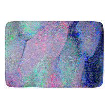 Svällt läder stil med slitfärg, blå toner