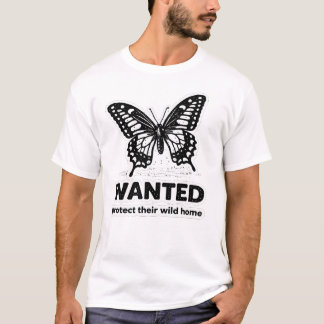 Svalstjärt fjäril t-shirt gåva till insektsälskare