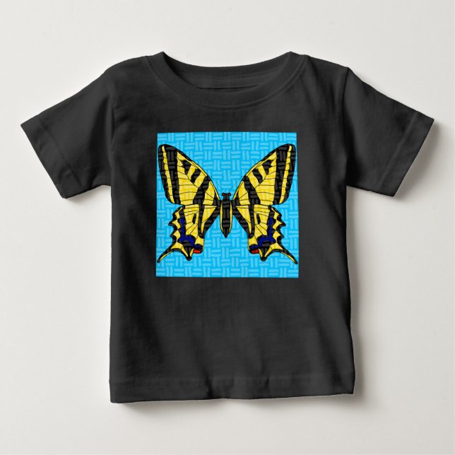 Svalstjärt (levande) - Baby T-Shirt (Framsida)