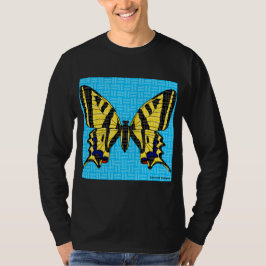 Svalstjärt (levande) - Herrens långärmad skjorta T Shirt