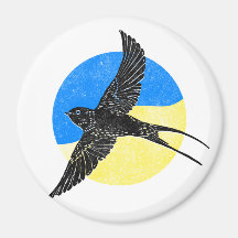 Svalstjärt på Blå & Gul, ukrainsk design