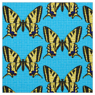 Svalstjärt - polyester vävd tyget tyg