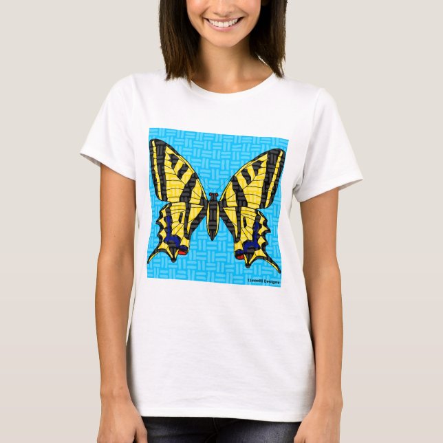 Svalstjärt (vit) - Kvinnors Basic T-Shirt (Framsida)