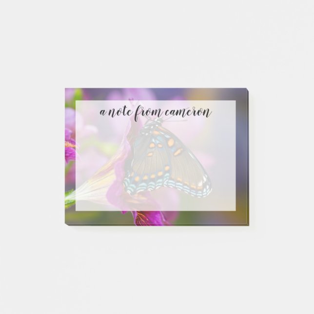 Svalstjärtssommarfågel Post-it Block (Framsida)