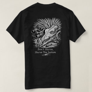 Svält inte, svält systemet Hog Hunter T-shirt