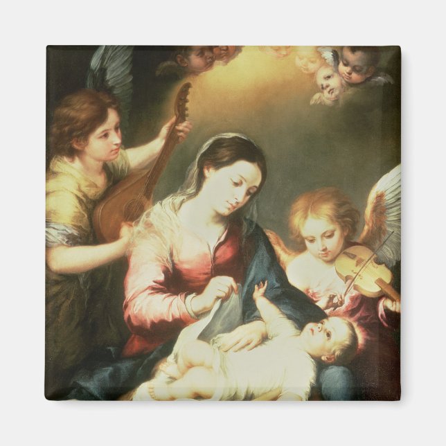 Svamlingkläder, jungfruolja magnet (Framsidan)