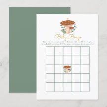 Svamp Baby Bingo Baby Shower Game