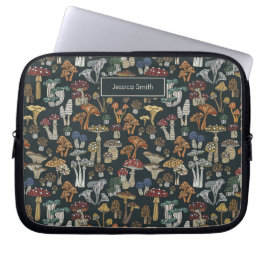 Svamp Cottagecore-estetik  Laptop Fodral