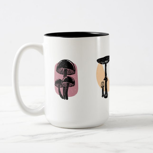 Svamp design kopp (Vänster)