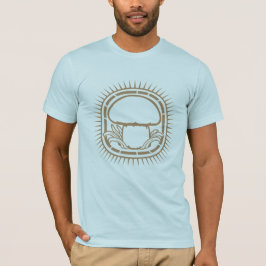 Svamp Enkel Brun Hatt Svampar Natur Mat T Shirt