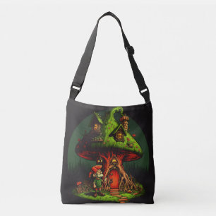 Svamp fantasy home Crossbody Bags Axelväska