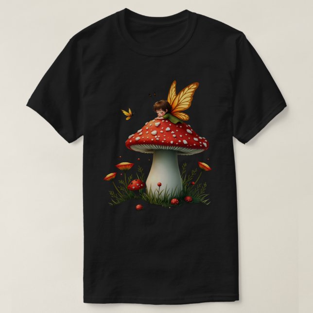 Svamp-fé T Shirt (Design framsida)