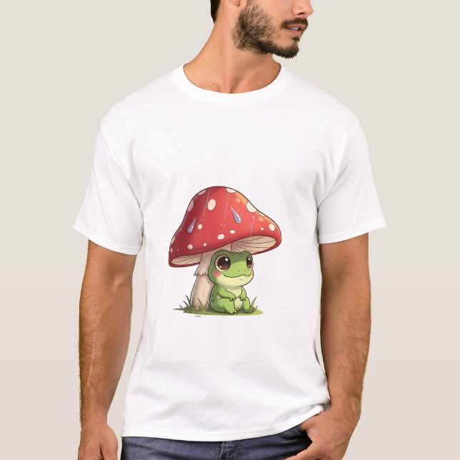 Svamp Groda Vän T Shirt (Framsida)