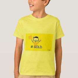 Svamp #Guld T Shirt