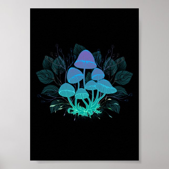 Svamp i buskar poster (Framsidan)
