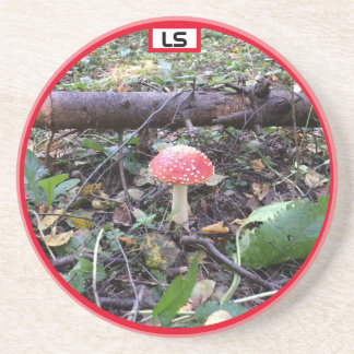 Svamp i skogen LS Sandstens Coaster Underlägg