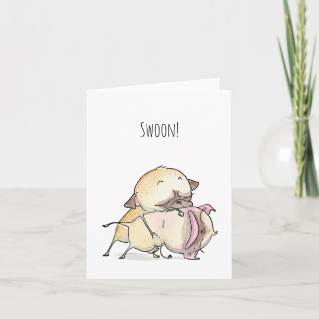 Svamp! kärlek-kort! kort (Framsida)