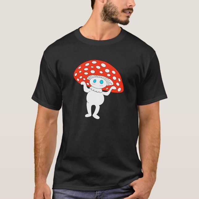 Svamp kille män skjorta t shirt (Framsida)