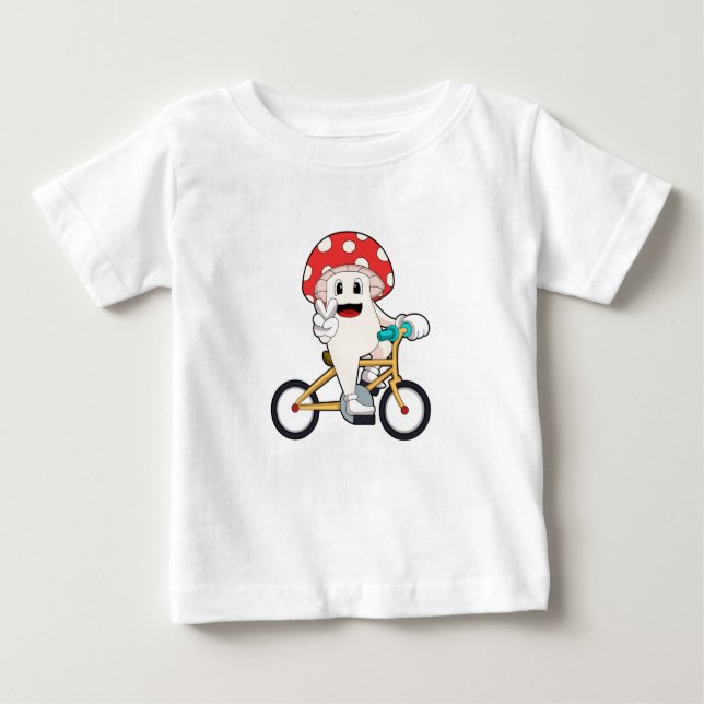 Svamp med cykel.PNG T Shirt (Framsida)