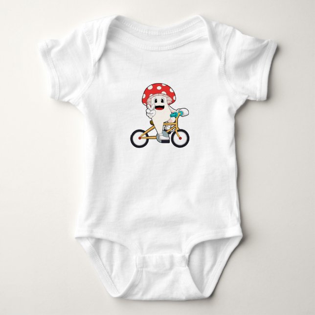 Svamp med cykel.PNG T Shirt (Framsida)