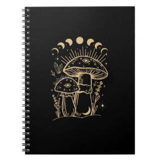 Svamp & Minimalism Stuga Aesthetic Goblinco Anteckningsbok