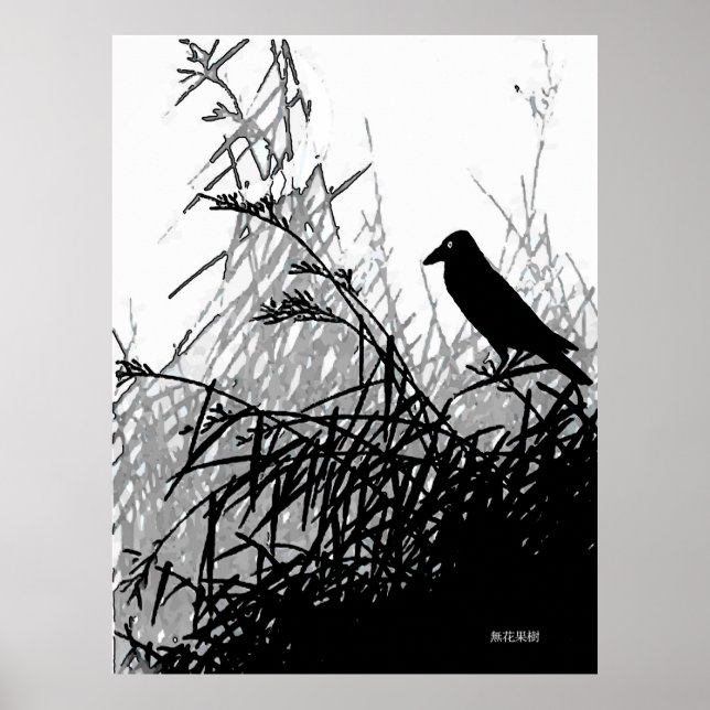 Svamp och fåglar poster (Framsidan)