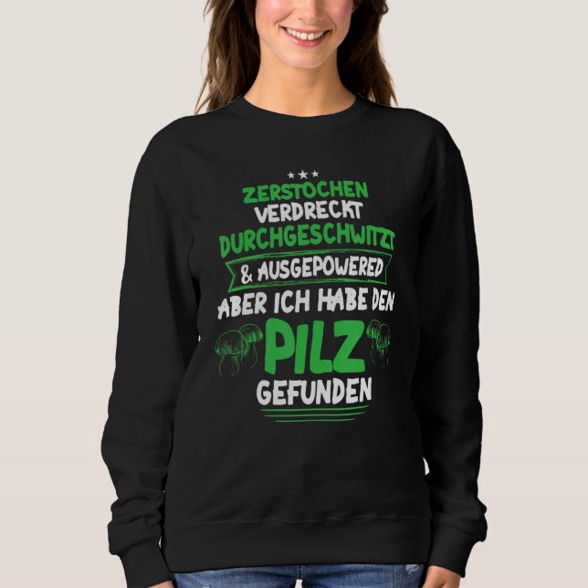 Svamp Samlarsten Svamp Skog Svampar T Shirt (Framsida)