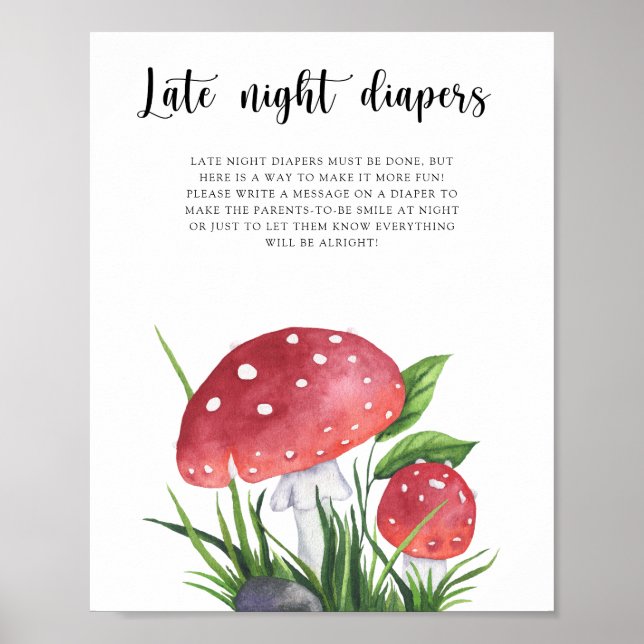 svamp - Sängvätningsspel Poster (Framsidan)