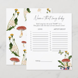 svamp skog - Gissa låten baby shower spel