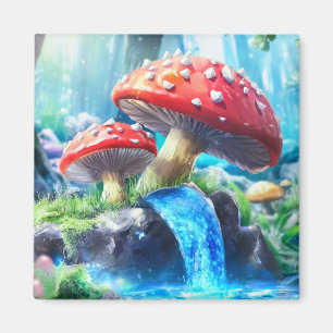 Svamp Skog Magnet