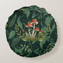 Svamp Skogs Sherpa Fleecefilt | Botanisk