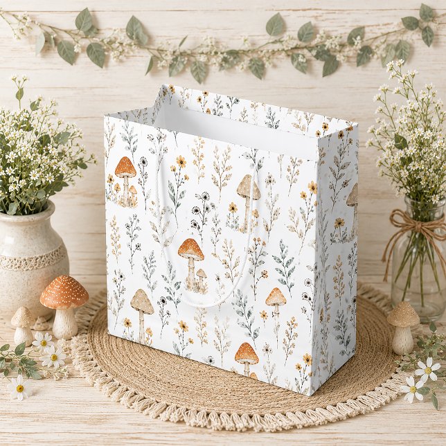 Svamp, skogsdetaljer, blomstermotiv, fantasifull | (Skapare uppladdad)