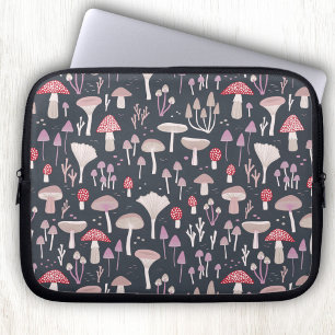 Svamp Toadstool Svampar Laptop Fodral