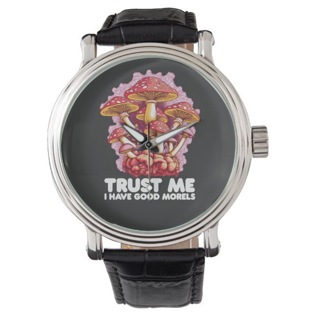 Svamp Tro Mig Jag Har Bra Moreller Armbandsur (Framsida)