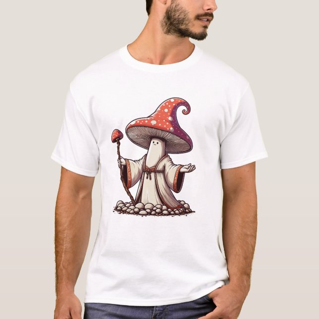 Svamp trollkarl  t shirt (Framsida)