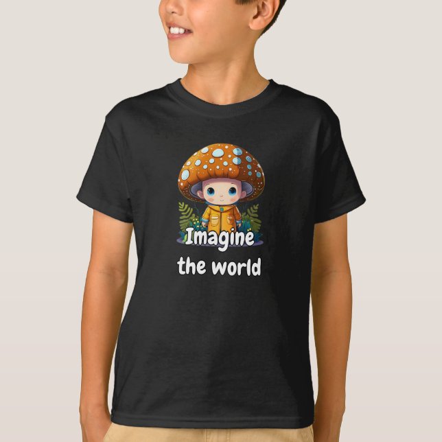 Svamp Vakt Fun Cool Unik Bästa Stylish Kid T Shirt (Framsida)
