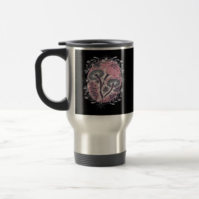 Svamp Whimsigoth Art Design Classic Resemugg (Vänster)