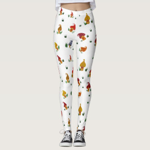 Svampar Anpassningsbar Leggering Leggings