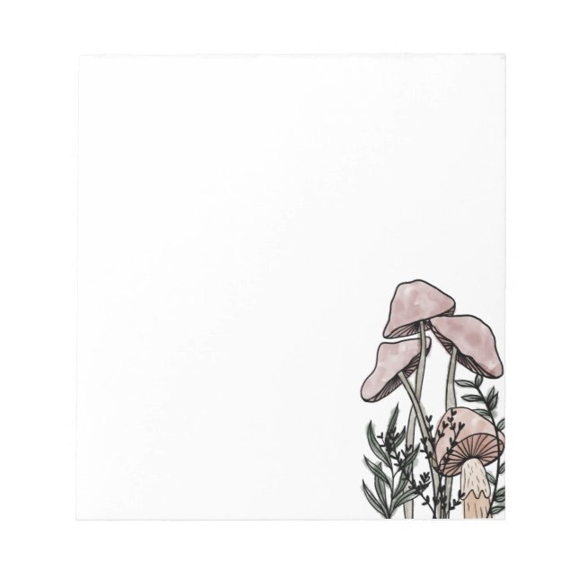 Svampar  anteckningsblock (Framsida)