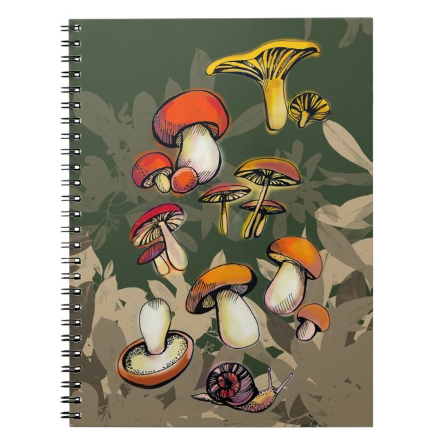 Svampar Anteckningsbok (Framsidan)