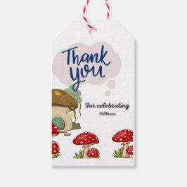 Svampar av gift-märkre presentetikett