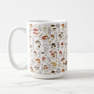 Svampar av viskotyp Mönster Kaffemugg