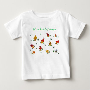 Svampar Baby Bra Jersey T-Shirt, White Tröja