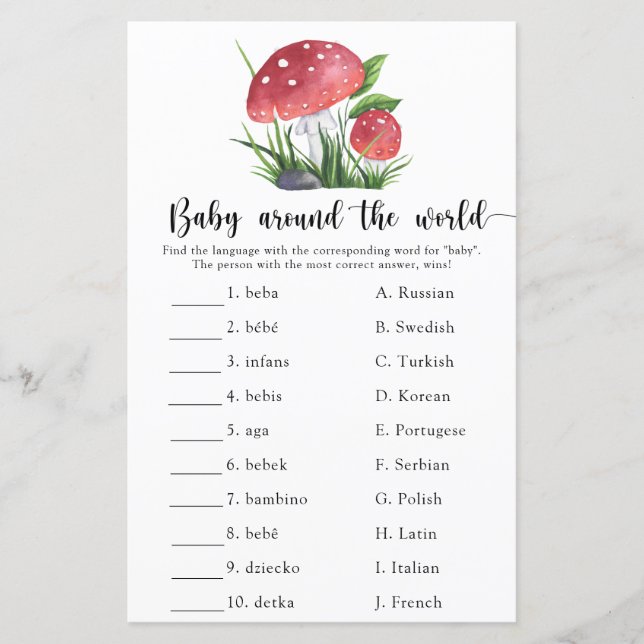 Svampar Baby värld runt (Framsida)