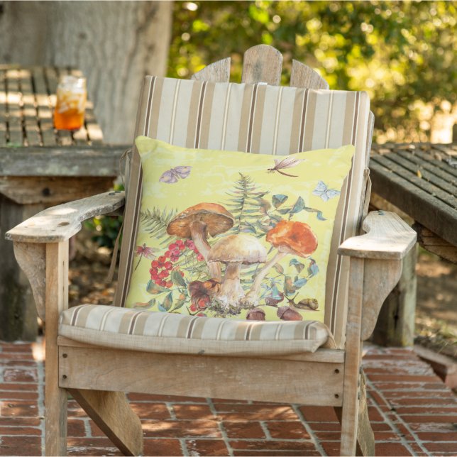 Svampar, drakmer, månar och Snigel Kudde (Stol)
