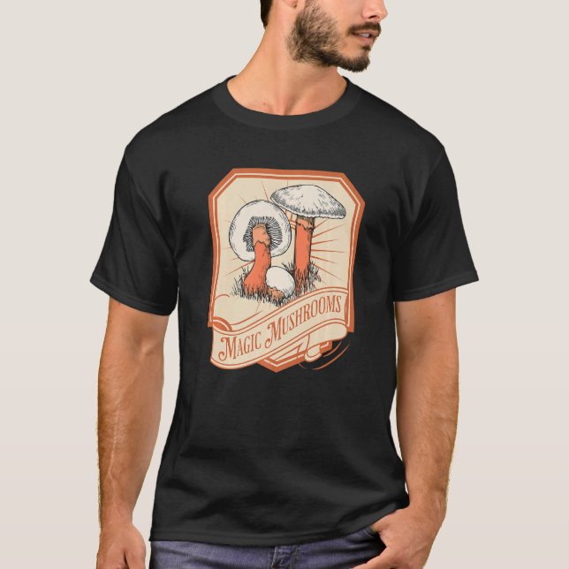 Svampar får mig att känna mig typ t shirt (Framsida)