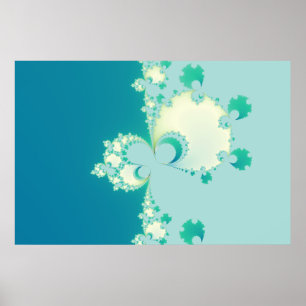 Svampar Fractal Poster